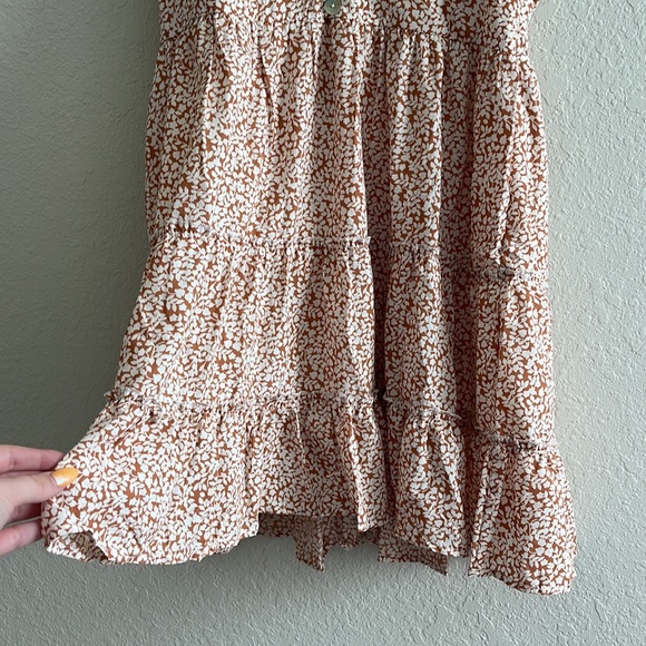 Petal & Pup floral fall mini dress - Picture 7 of 9